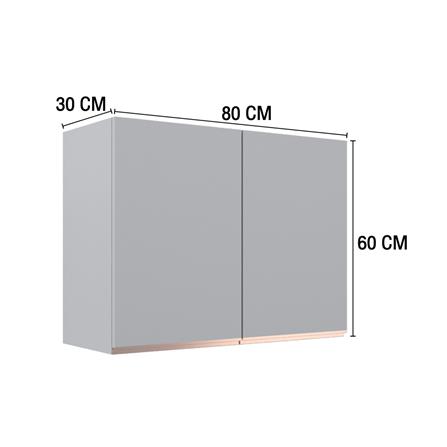 ตู้แขวนคู่ MJ ETERNITY 80x60 ซม. สี ELEGANT GREY_4