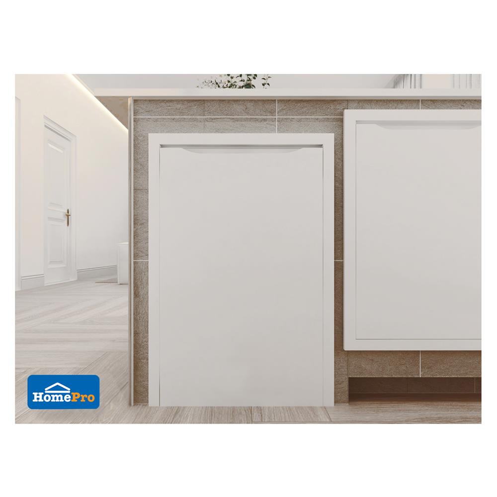 บานถังแก๊ส MJ ECO 51x75 ซม. สี OFF WHITE