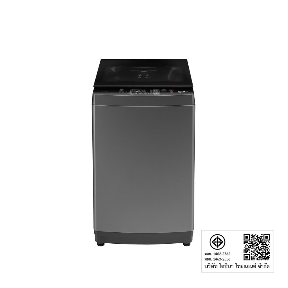 เครื่องซักผ้าฝาบน TOSHIBA AW-DUM1600LT(SG) PCR 15 กก. 680RPM อินเวอร์เตอร์ สีเงิน