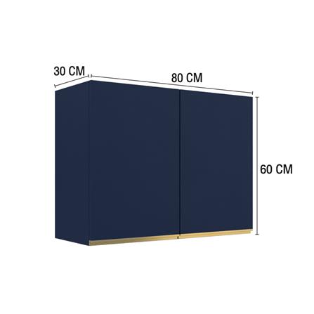 ตู้แขวนคู่ MJ ETERNITY 80x60 ซม. สี PACIFIC BLUE V2_4