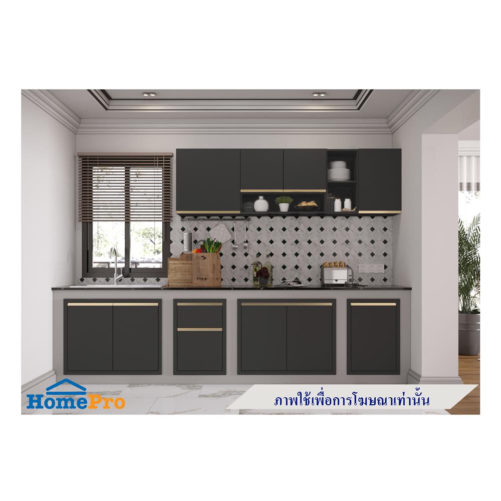 ตู้เข้ามุมซ้าย MJ ETERNITY 80x60 ซม. สี GREY GRAPHITE