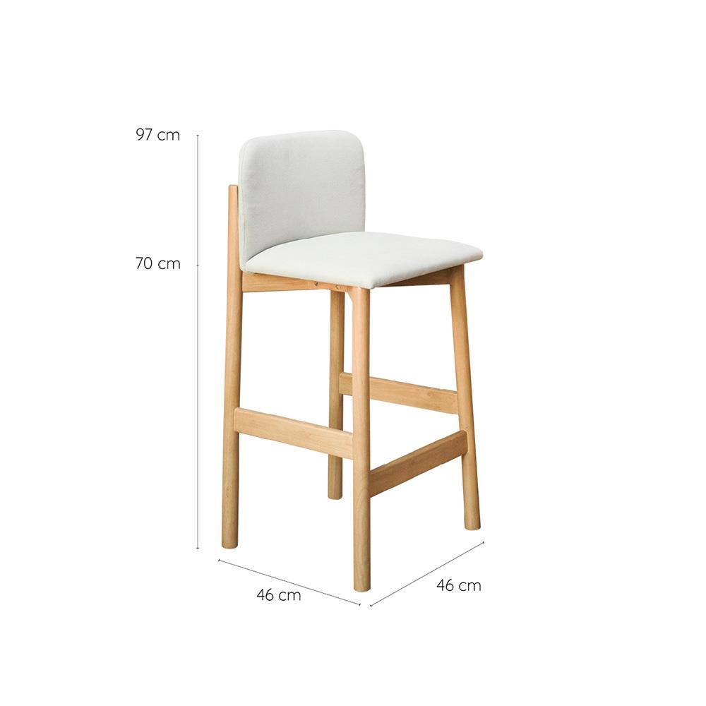 เก้าอี้บาร์ YKS FAY 8859275802350 สีโอ๊ค