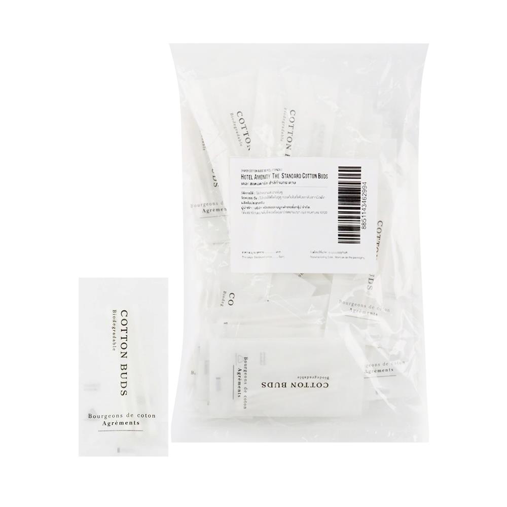 สำลีก้านกระดาษ FLORAL 3 ก้าน (แพ็ก 30 ซอง)