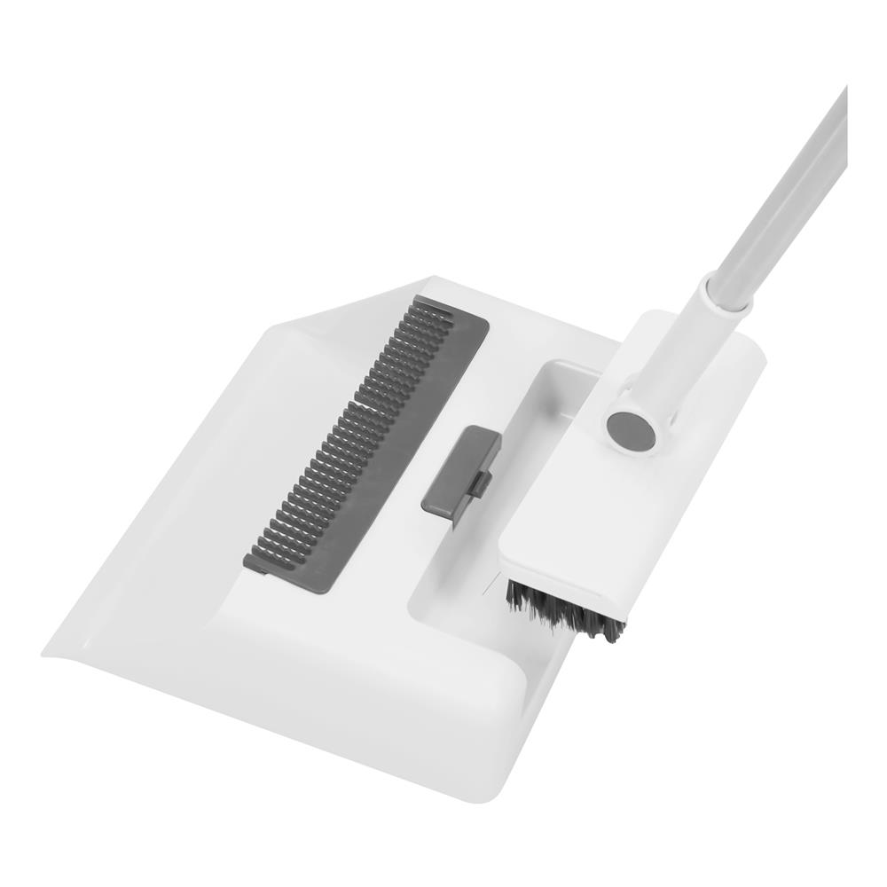 ชุดไม้กวาดพร้อมที่โกยผง 3IN1 ACCO A-NAMI สีขาว