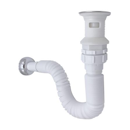 ชุดท่อน้ำทิ้งอ่างล้างหน้าท่อย่น DONMARK GL-5336 100 ซม._0