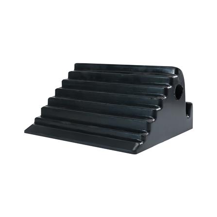 ยางหนุนล้อรถยนต์ RIGHT 25.5x30x15 ซม. สีดำ_0