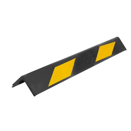 ยางกันชนขอบเสา RIGHT 60x10x1 ซม. สีเหลือง/ดำ_0