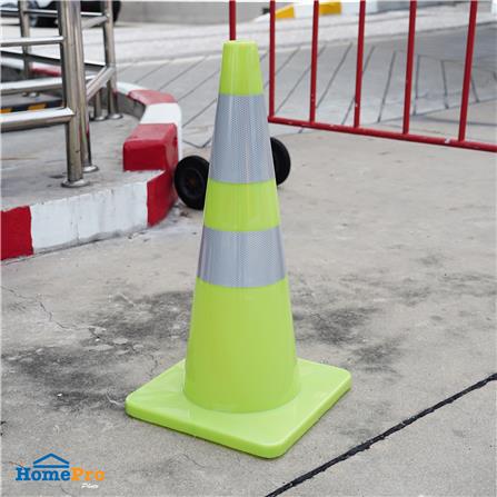 กรวยจราจร PVC RIGHT 70 ซม. สีเขียว_4