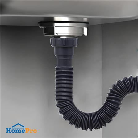 ชุดท่อน้ำทิ้งอ่างล้างหน้าท่อย่น DONMARK GL-5335 100 ซม._4