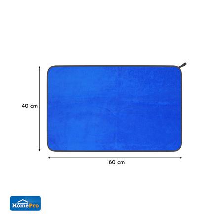 ผ้าไมโครไฟเบอร์ทำความสะอาดรถ ACCO 40X60 ซม. สีน้ำเงิน (แพ็ก 2 ชิ้น)_7
