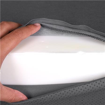 เบาะรองขา HOME LIVING STYLE DUNE 18X21 นิ้ว สีเทา_4