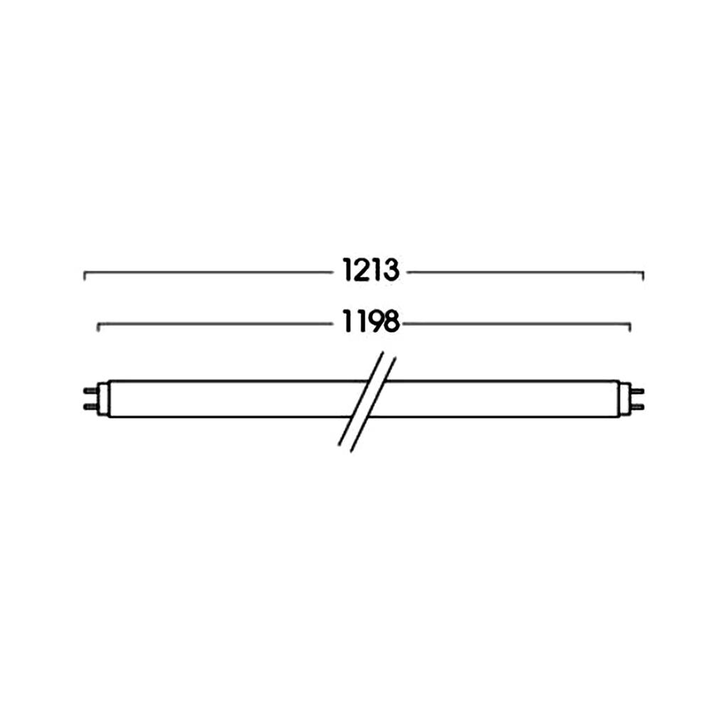 หลอด LED LUMAX T8 ECO SLIDE DE 18 วัตต์ COOL WHITE G13