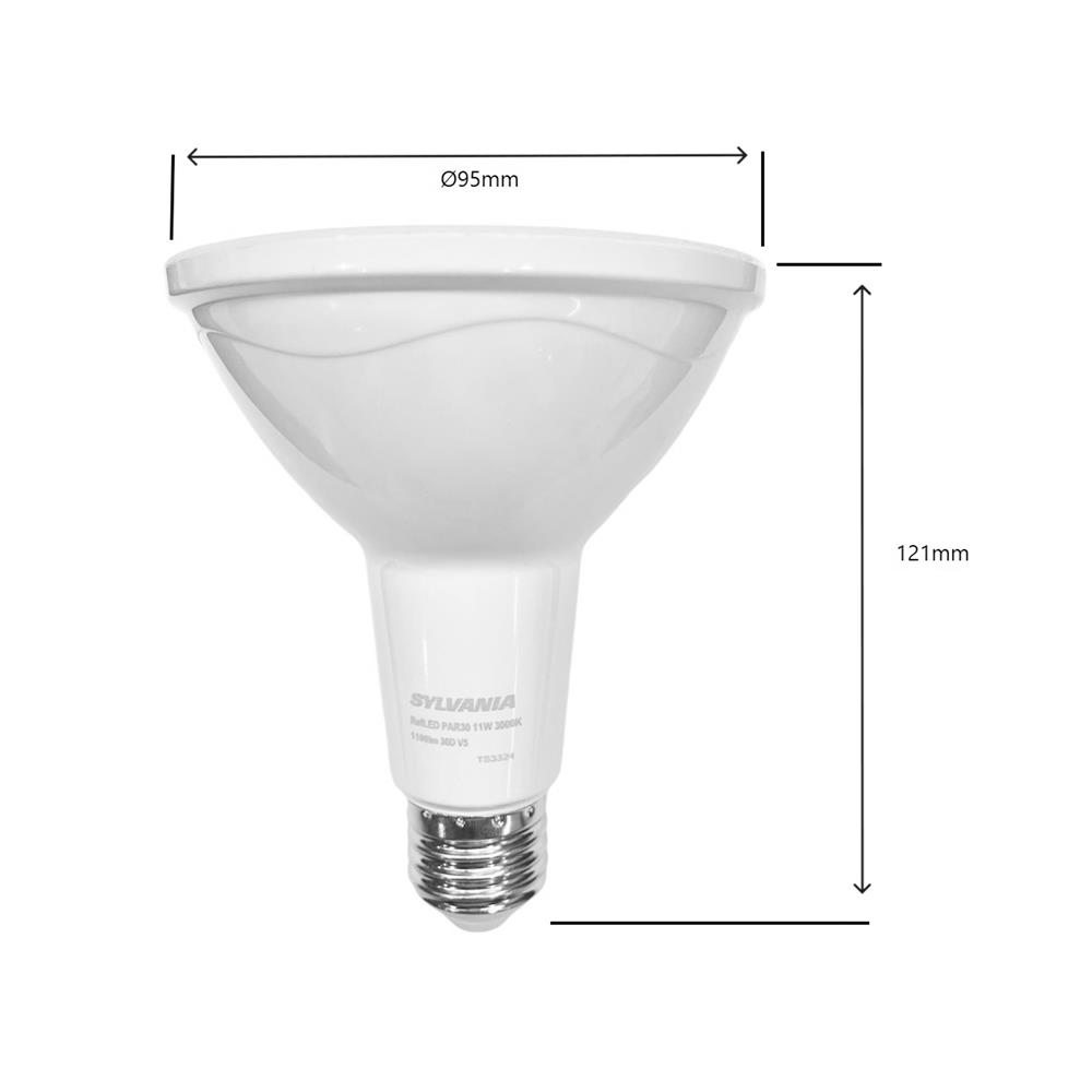 หลอด LED SYLVANIA MR16/PAR 11 วัตต์ WARM WHITE E27