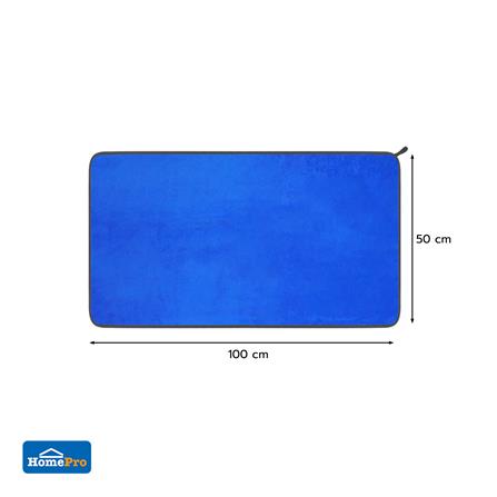 ผ้าไมโครไฟเบอร์ทำความสะอาดรถ ACCO 50X100 ซม. สีน้ำเงิน (1 ชิ้น )_7