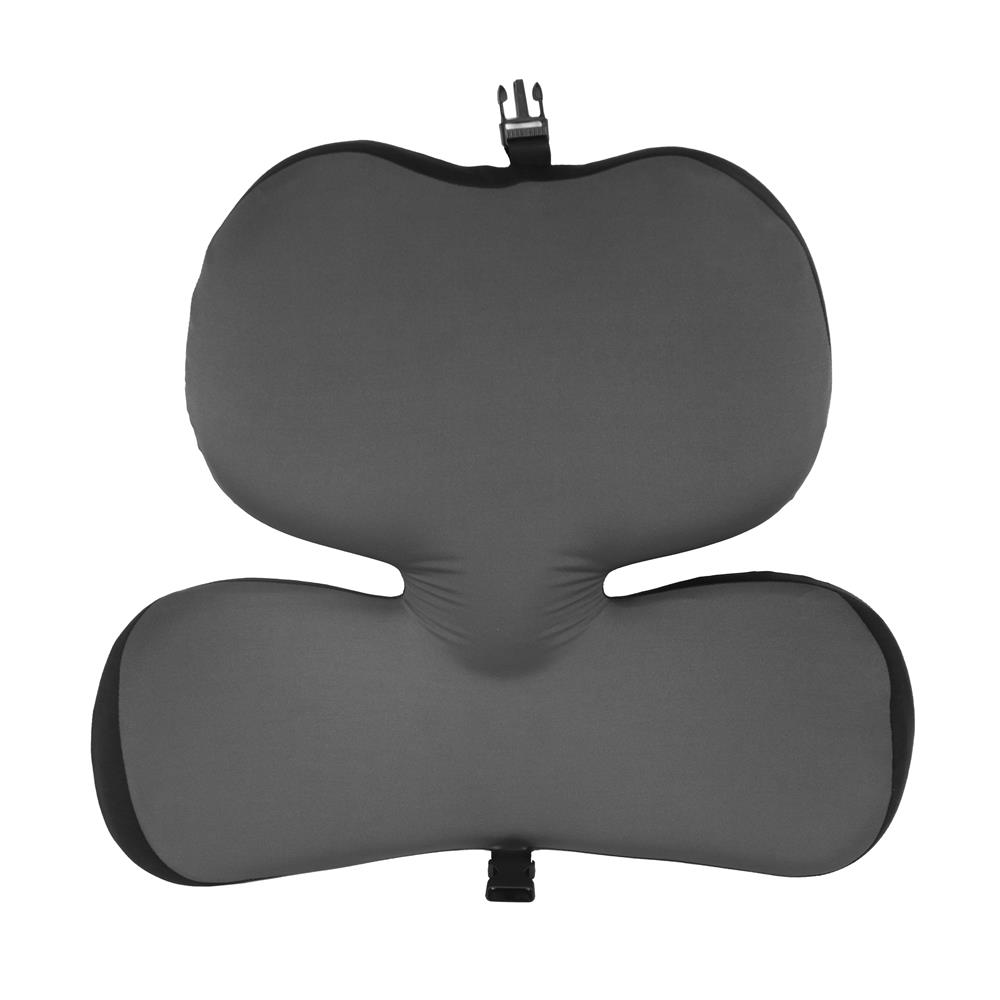 เบาะรองหลัง HOME LIVING STYLE DUNE 20X18 นิ้ว สีเทา