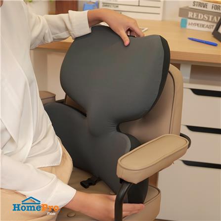 เบาะรองหลัง HOME LIVING STYLE DUNE 20X18 นิ้ว สีเทา_8