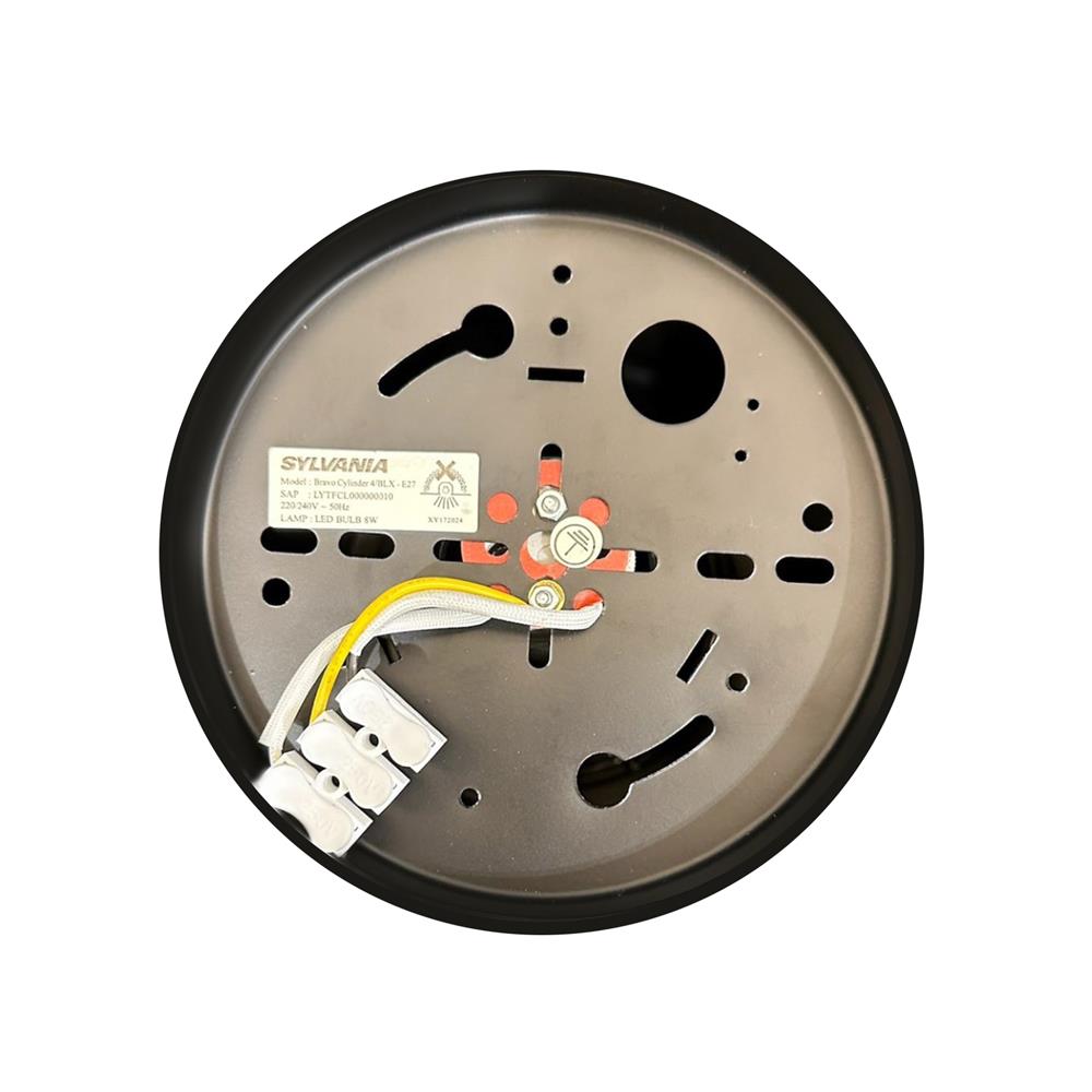 ดาวน์ไลท์ SYLVANIA BRAVO CYLINDER 6 นิ้ว สีดำ กลม