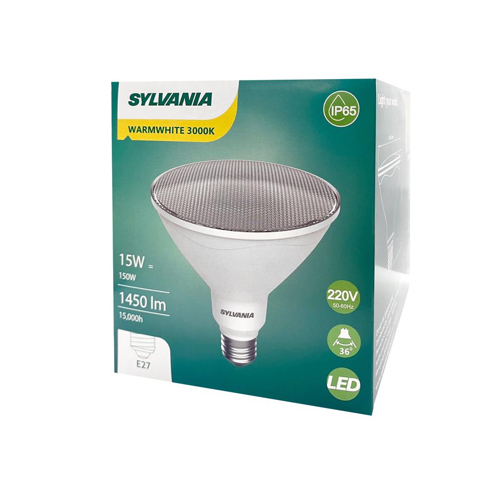 หลอด LED SYLVANIA MR16/PAR 15 วัตต์ WARM WHITE E27