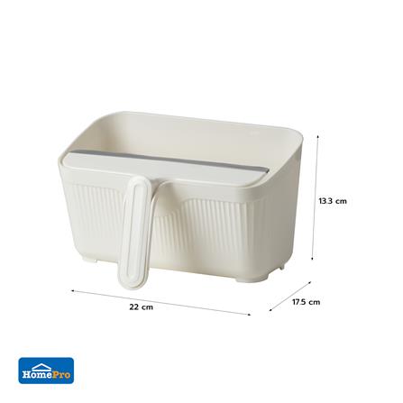 ชุดยางรีดพร้อมถังที่โกย ACCO NAMI สีขาว_6