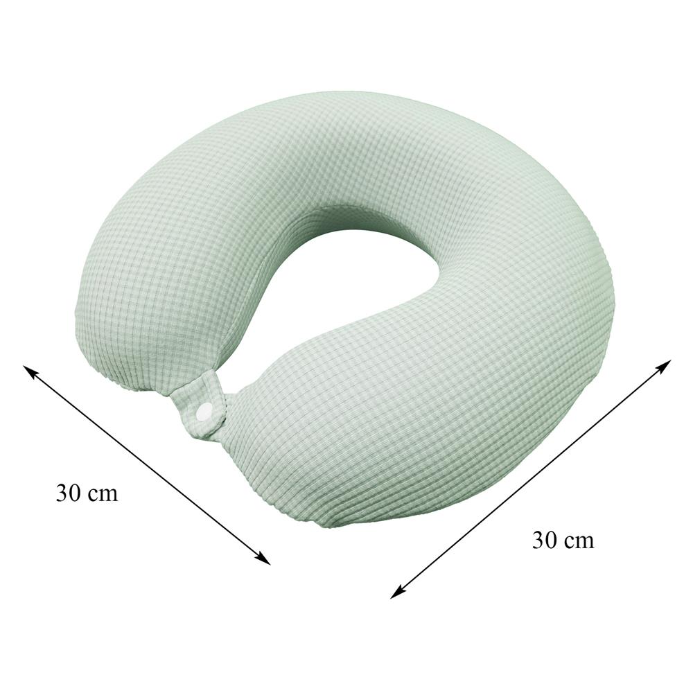 หมอนรองคอ HOME LIVING STYLE NORI 12X12 นิ้ว สีเขียว