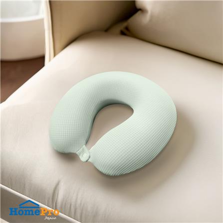 หมอนรองคอ HOME LIVING STYLE NORI 12X12 นิ้ว สีเขียว_6