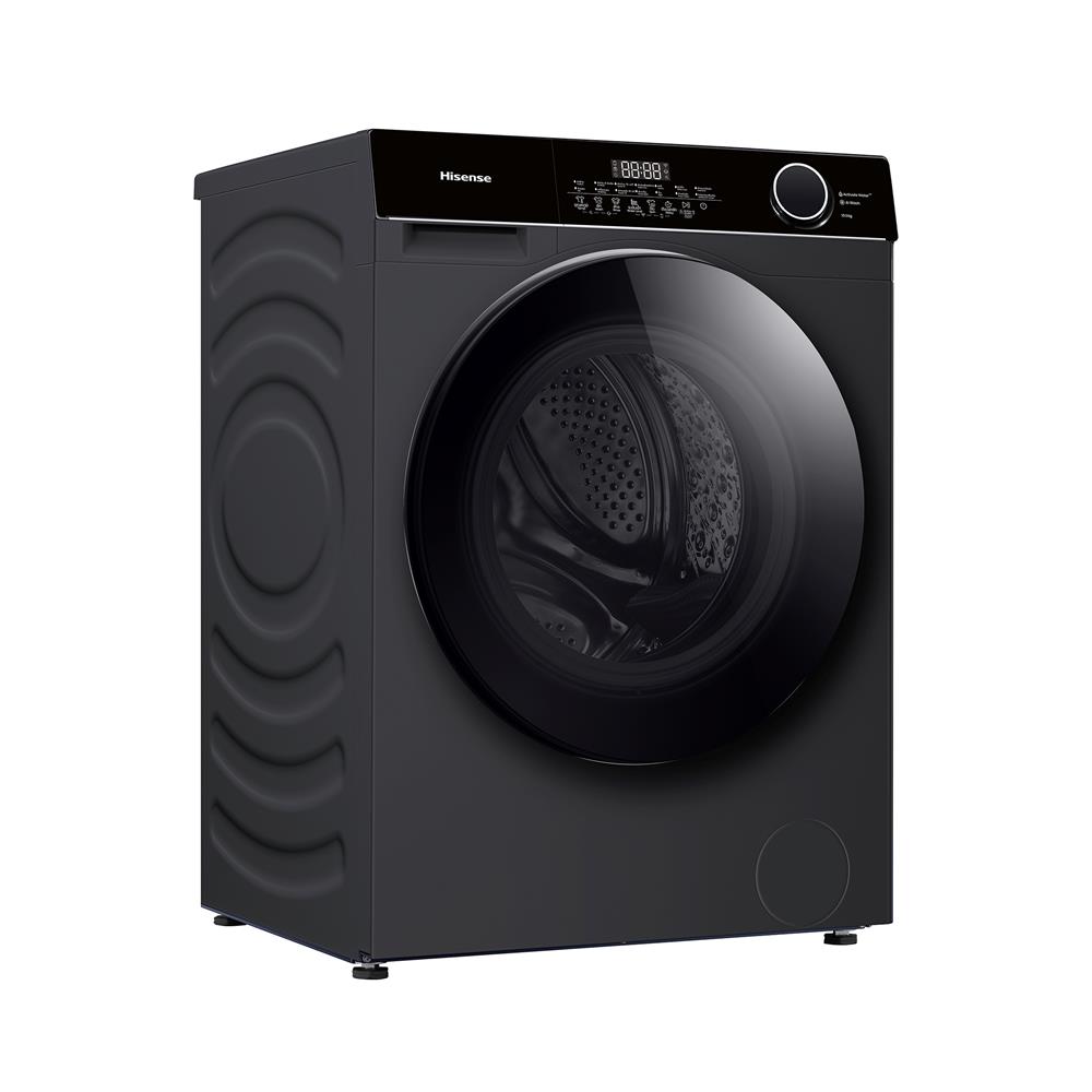 เครื่องซักผ้าฝาหน้า HISENSE WF105M3 10.5 กก. 1400 RPM อินเวอร์เตอร์ สีดำ