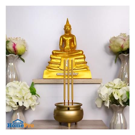 ธูปไฟฟ้า LED 3 ดอก CLAIRE 0.3 วัตต์ WARM WHITE 22 ซม. สีทอง_5