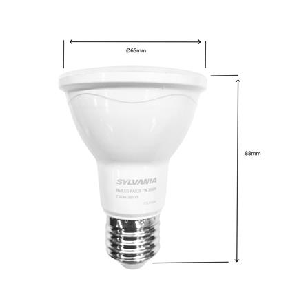 หลอด LED SYLVANIA MR16/PAR 7 วัตต์ WARM WHITE E27_5