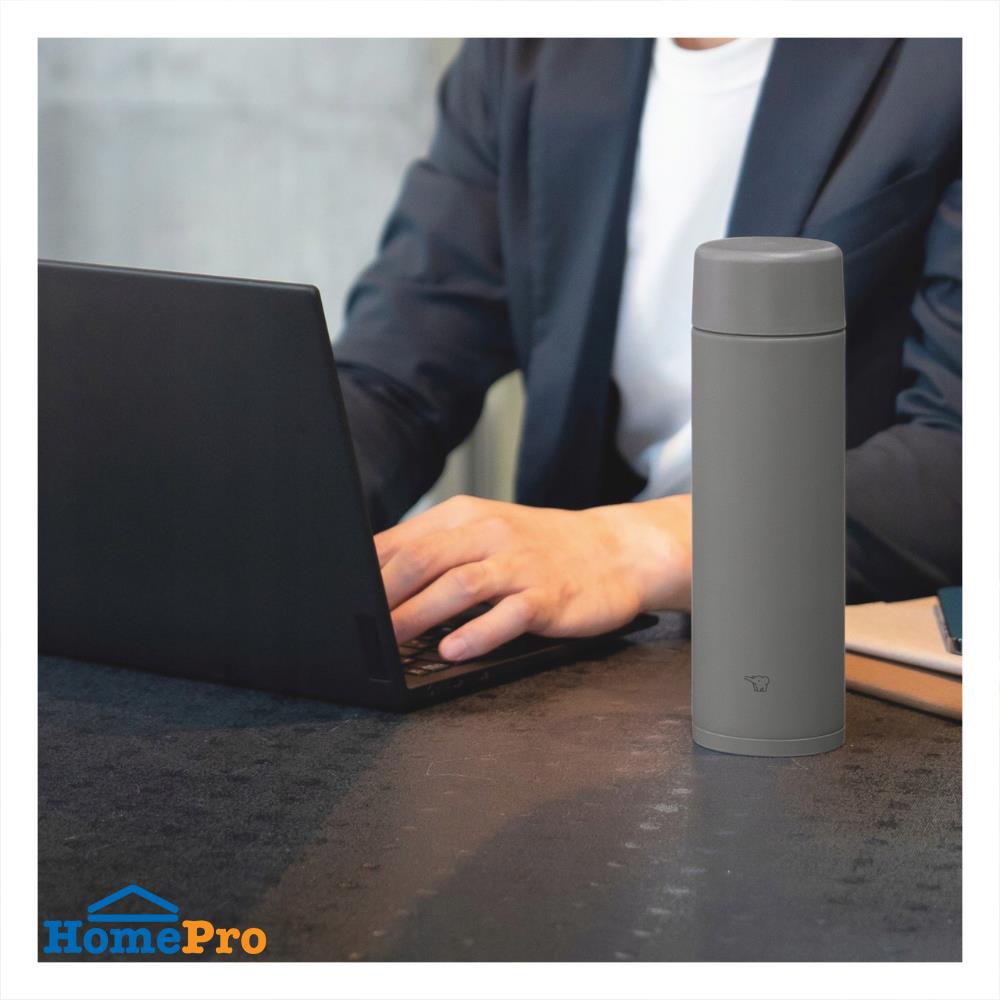 กระติกสุญญากาศ ZOJIRUSHI SM-ZB48-HM 0.48 ลิตร สีเทา