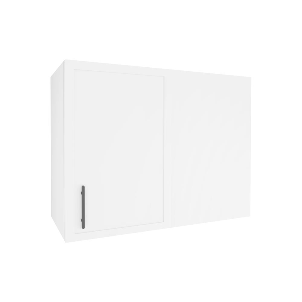 ตู้เข้ามุมขวา MJ SLIM SHAKER 80x60 ซม. สี WHITE PEARL