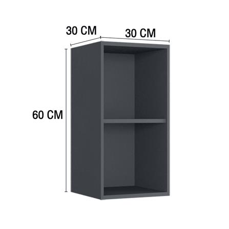 กล่องแขวนเสริม MJ ETERNITY 30x60 ซม. สี GREY GRAPHITE_4