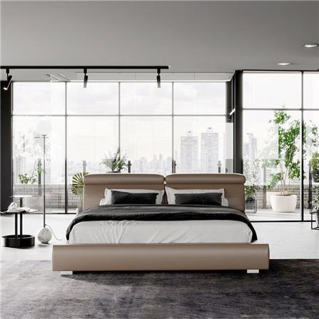 เตียง 6 ฟุต SB FURNITURE LANAR 19217669 สีน้ำตาลอ่อน_3