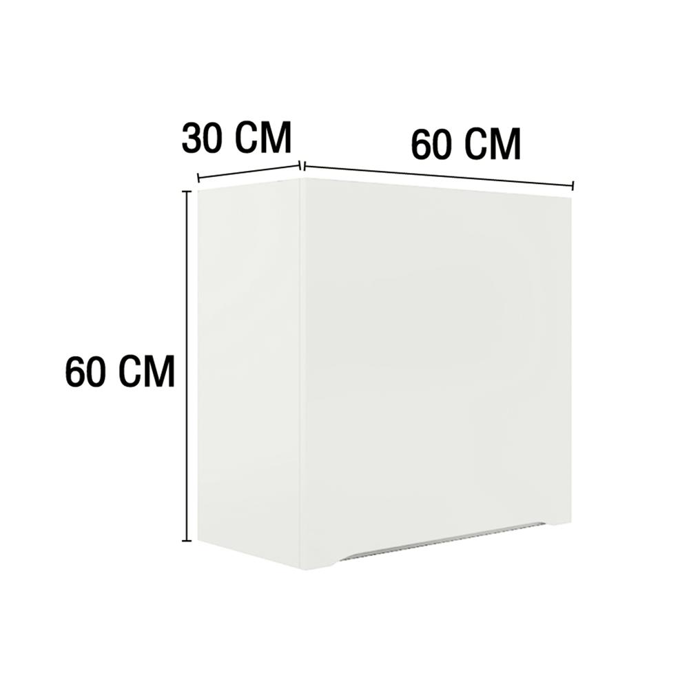 ตู้แขวนเดี่ยว MJ ECO 60x60 ซม. สี OFF WHITE