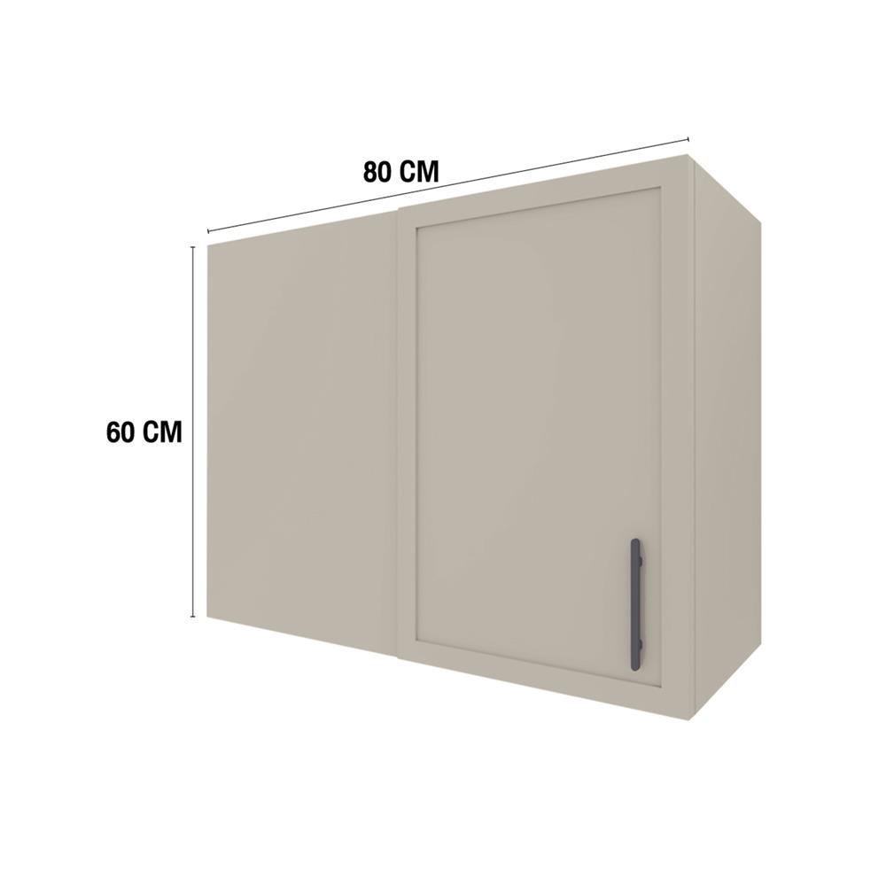 ตู้เข้ามุมซ้าย MJ SLIM SHAKER 80x60 ซม. สี BEIGE