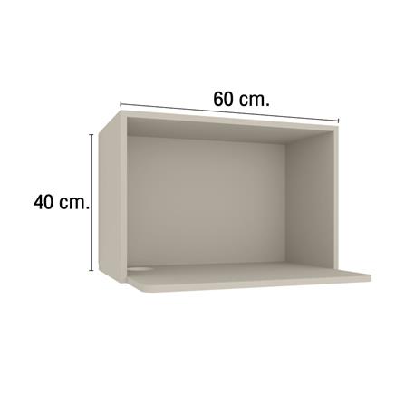 ตู้แขวนไมโครเวฟ MJ SLIM SHAKER 60x40 ซม. สี BEIGE_3