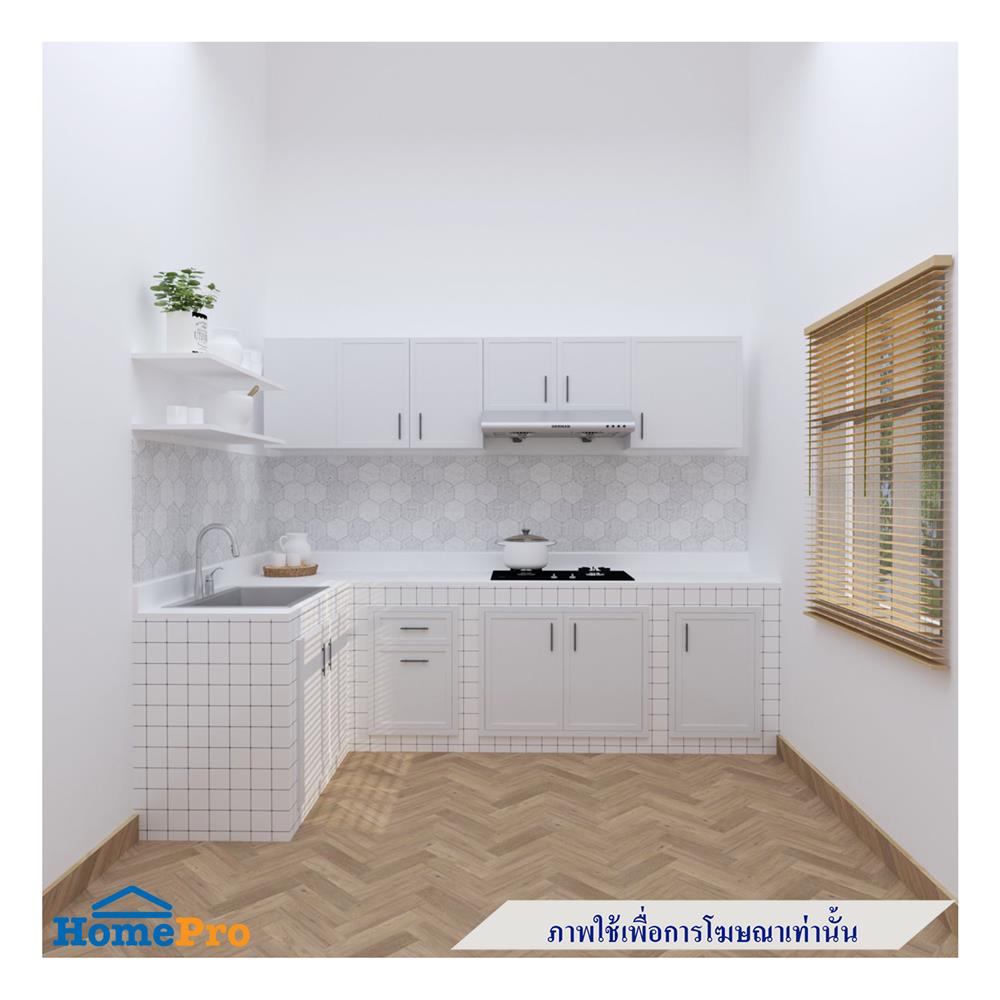 ตู้เข้ามุมซ้าย MJ SLIM SHAKER 80x60 ซม. สี WHITE PEARL