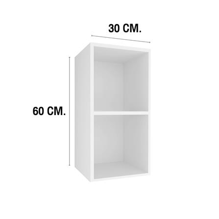 กล่องแขวนเสริม MJ SLIM SHAKER 30x60 ซม. สี WHITE PEARL_3