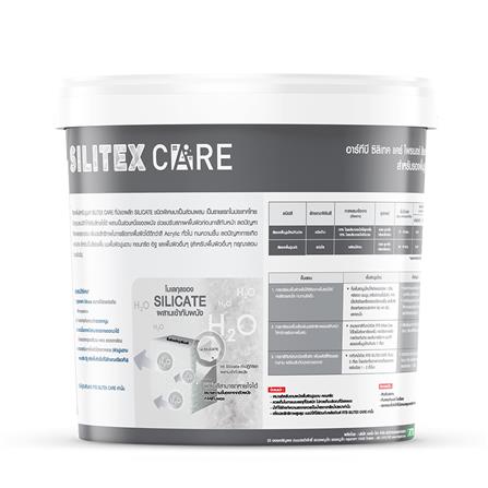 สีรองพื้นปูนใหม่ ชนิดด้าน RTB SILITEX CARE 9 ลิตร_1
