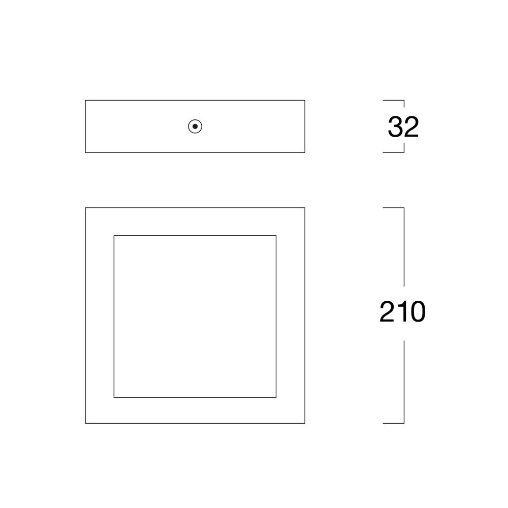 ดาวน์ไลท์ LED LUMAX 03-A1364 8.2 นิ้ว 18 วัตต์ WARM WHITE สีขาว