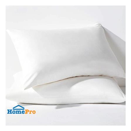 หมอนหนุน ไมโครไฟเบอร์ DREAMERY MICROFIBER 1000G. 19x29 นิ้ว สีขาว_2