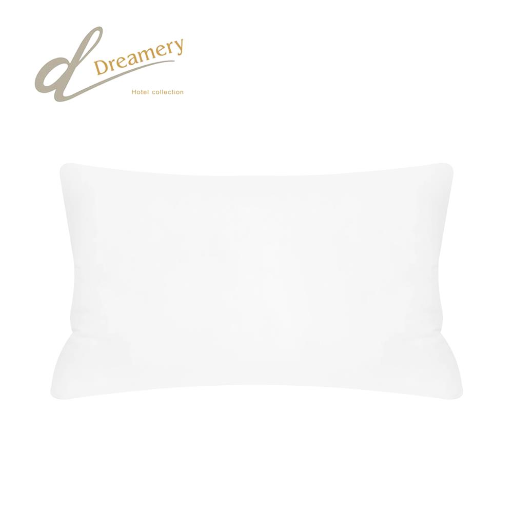 หมอนหนุน ไมโครไฟเบอร์ DREAMERY MICROFIBER 1600G. 20x36 นิ้ว สีขาว