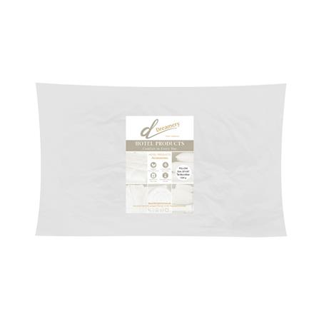 หมอนหนุน ไมโครไฟเบอร์ DREAMERY MICROFIBER 1200G. 20x36 นิ้ว สีขาว_2