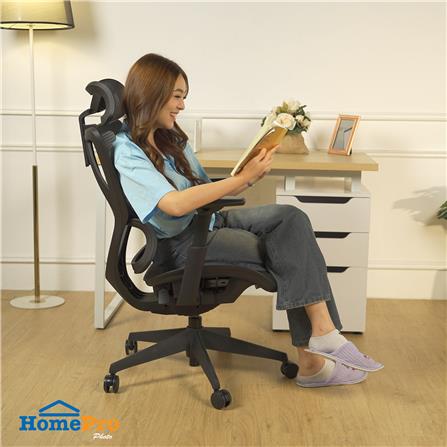 เก้าอี้สำนักงาน FURDINI ASTRO MC-1151E NET สีดำ_8