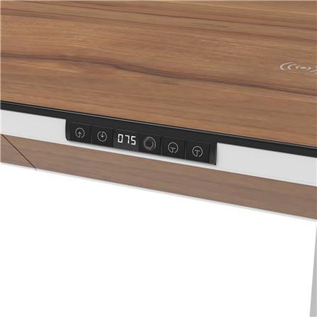 โต๊ะปรับระดับไฟฟ้า FURDINI VISTA THEA2D-FM1S2-1200L 120 ซม. สีไลท์ วอลนัท_2