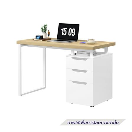 โต๊ะทำงาน FURDINI LUSTER CT-3671 120 ซม. สีไลท์โอ๊ค_5