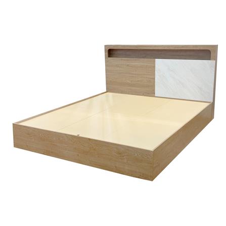 เตียง 6 ฟุต FURDINI TERRA สีโอ๊ค/ลายหิน