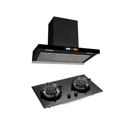 เตาฝัง+เครื่องดูดควัน AXIA BLU762+C-CONNECT90BK สีดำ_3