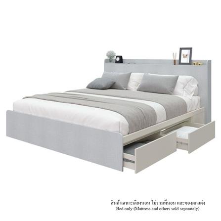 เตียง 6 ฟุต KONCEPT AIKO 19229385 สีครีม/ขาว_2