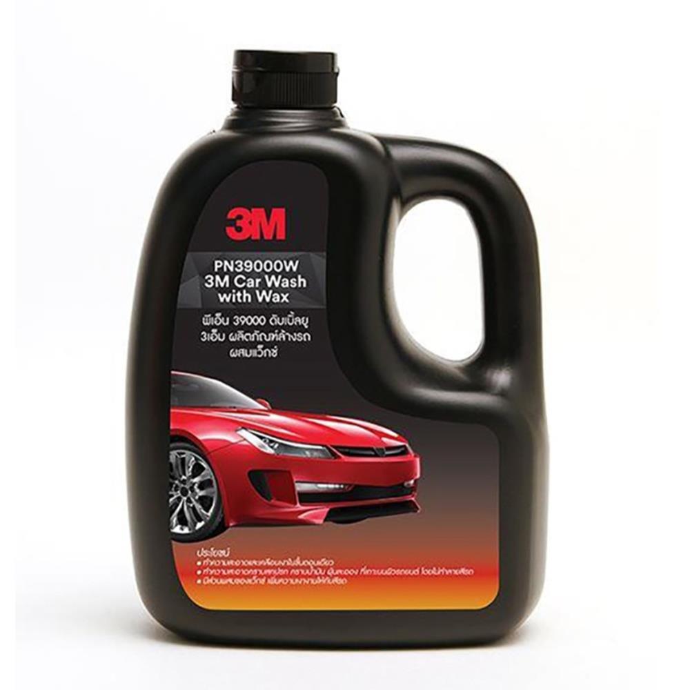 น้ำยาล้างรถยนต์พร้อมเคลือบเงา 3M PN39000W 1000 มล.