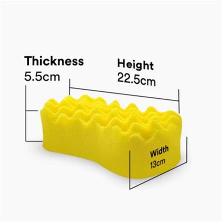 ฟองน้ำล้างรถ 3M สีเหลือง_5